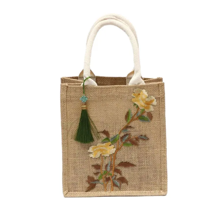 Conas mála crochta Burlap Vintage a Nigh